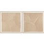 Cadre Home ESPRIT Blanc Naturel Moderne Avec relief Scandinave 100 x 3
