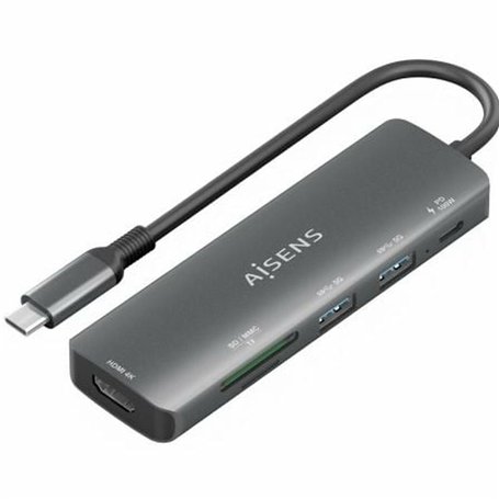 Hub USB Aisens ASUC-6P023-GR