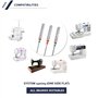 Singer Lot de 20 Aiguilles pour Machine à Coudre Stretch universelle Coton Cuir et Jeans 130/705 H-S H-LL H-J 2020 2026 2032 204