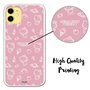 Personalaizer Coque pour iPhone 11 - Hello Kitty Patron Sobre Rosa
