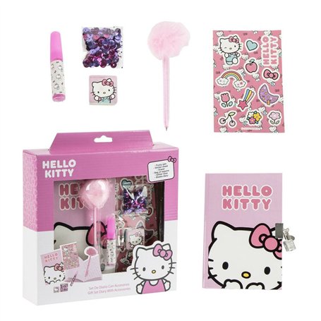 Agenda avec accessoires Hello Kitty