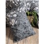 Parure de lit - 1 housse de couette 220 x 240 cm + 2 taies d'oreiller 60 x 60 cm - 100% coton ranforcé - Anthracite
