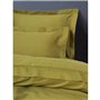 Parure de lit - 1 housse de couette 220 x 240 cm + 2 taies d'oreiller 60 x 60 cm - Satiné 100% coton - Vert