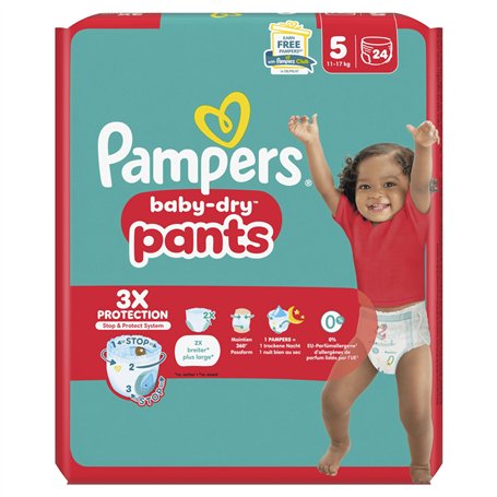 Pampers Baby-Dry Pants Taille 5