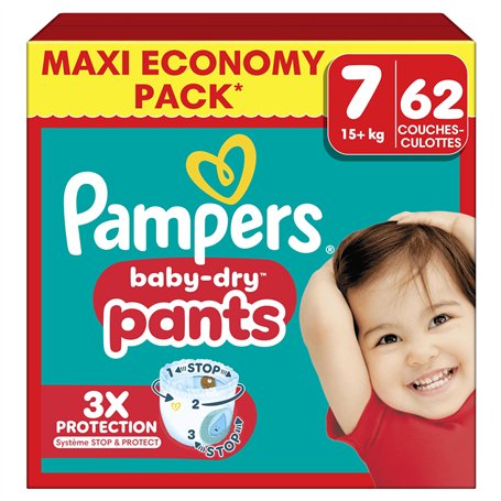 Pampers Baby Dry Pants Taille 7