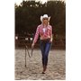 Boland 54343 - Corde Western - Longueur : 185 cm - Couleur : Beige - 100% Jute - Accessoire idéal pour Les conducteurs de Rodeo