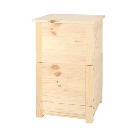 Esschert Design - Lombricomposteur en Bois Naturel