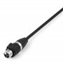 PD Connex DMX cordon dmx ip 65, xlr 3 pôles mâle / xlr femelle - 12m - Idéal pour contrôler vos éclairages
