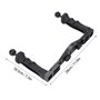 Stabilisateur de caméra sous-Marine, Plateau en Aluminium avec stabilisateur de poignées à Double poignée pour Accessoire de boî