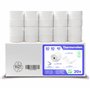 SWIPARO - Rouleaux thermiques 80mm x 80m x 12mm – Bobine papier thermique pour caisse enregistreuse avec imprimante de ticket -