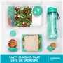 Sistema Boîte à Lunch Bento Box to GO | Boîte de Conservation des Aliments avec récipient à Yaourt/Fruits | 1,25 L | sans BPA | 