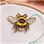 Caterpillar Cross Stitch Needle Minder – Bumblebee Bee Kind pour point de croix
