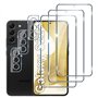 [3+3 Pièces] Verre Trempé pour Samsung Galaxy S22 Plus