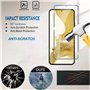 [3+3 Pièces] Verre Trempé pour Samsung Galaxy S22 Plus, 3 Pièces Dureté 9H Vitre Protection Écran avec 3 Pièces Caméra Arrière P