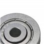 BQLZR Roulement rond Passif en acier Guide Poulie de roue Rail à roulettes Charge 167 kg pour enrouleur de corde de fil d'acier 