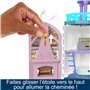 Mattel Disney Wish, Asha et la bonne étoile - Coffret Wish Château De Rosas Avec Mini-Poupées Articulées Roi Magnifico Et Asha,