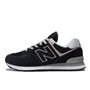 New Balance Homme NB 574 Sneakers, Noir (Black EVB), 41.5 EU