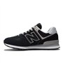 New Balance Homme NB 574 Sneakers, Noir (Black EVB), 41.5 EU