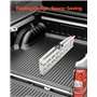 VEVOR Rampe d'accès en Aluminium, 1 pièce, Rampe de Chargement Pliable, Charge de 340 kg, avec Surface Plus Large, Robuste, Stab