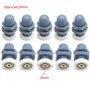 10single Porte de douche coureurs/roues/poulies/guides 23 mm Diamètre