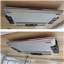 Goorder Support pour Ordinateur Portable sous Le Bureau, Support de Rangement en Métal pour Ordinateur Portable sous Le Bureau a