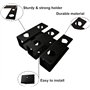 Goorder Support pour Ordinateur Portable sous Le Bureau, Support de Rangement en Métal pour Ordinateur Portable sous Le Bureau a