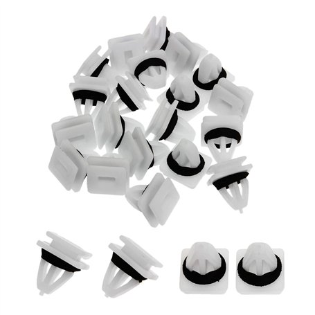 Agrafe Rivets Plastiques pour Honda Civic CRV et Protection de seuil de Moulage à Bascule Coque Coupez Vos Clips