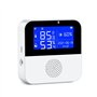 Capteur de température WiFi avec échantillon externe étanche, moniteur d'humidité intelligent Tuya avec écran LCD rétroéclairé, 