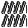 MEGYAD Lot de 8 lampes de poche UV : lampe de poche à lumière noire avec 9 LED