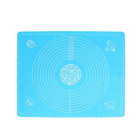 Tiardey Tampon à pétrir en Silicone Bleu 19