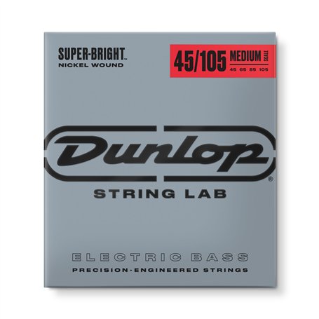 Cordes pour basse Dunlop SB Nickel Medium 45-105
