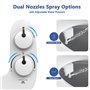 toilette japonaise,Bidet toilette WC Bidet Pulvérisateur Bidet WC alle De Bain avec double buses rétractables autonettoyantes -