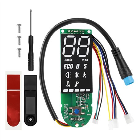 Tableau de bord de scooter électrique