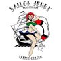 Encre de tatouage Sailor Jerry conforme à la norme REACH - Rouge foncé - 10 ml - Fabriquée en Allemagne et avec certificat - Enc