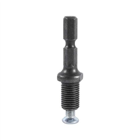 Akozon Adaptateur de mandrin de perçage Adaptateur de tige hexagonale de mandrin de perceuse électrique Filetage 3/8"-24UNF avec