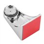 VIFERR Porte Savon Magnétique, Porte Savon Aimanté en Acier Inoxydable Support Savon Douche Adhésif ABS Récipient pour Salle de