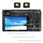 ULBTER Protection Ecran pour Sony Alpha A6600 A6400 A6300 A6000 A6100 A5000 et Housse de Sabot