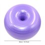Ballon d'exercice avec Pompe Rapide Anti-éclatement et Anti-dérapant Yoga Ball Ballon de Gymnastique Donut d'entraînement de bas