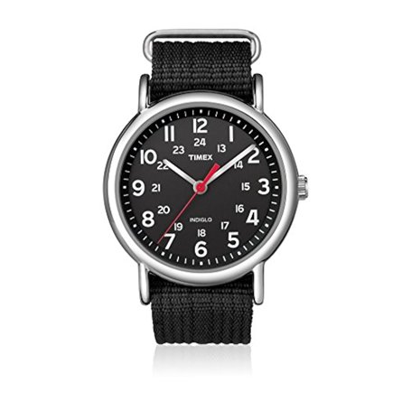 Timex Weekender Montre à Quartz Unisexe avec Affichage analogique et Bracelet en Nylon