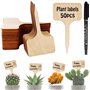 Lot de 50 étiquettes pour plantes de jardin
