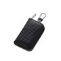 Pochettes Blocage Signal RFID pour Clé Voiture, Étui de Protection Anti RFID en cuir PU pour Clef Télécommande, Étui de Porte-cl