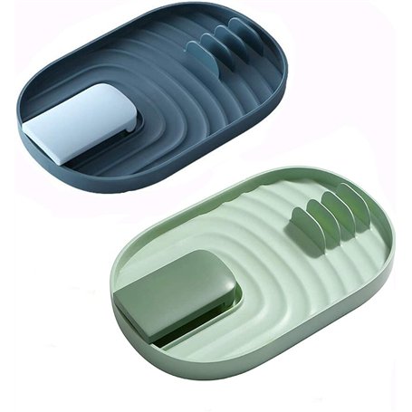 Couvercle de Casserole et Porte-Cuillère iTYOOS 2 Pièces