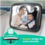 Miroir Bébé 360° Rotation Réglabl