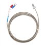 M6 Thermocouple de type K Câble BSW Sonde de Mesure de Température de Filetage de Vis Type K Câble de Thermocouple 1-5M (2M)