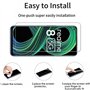 Tzstz 3 Pièces Verre Trempé Protecteur,pour Realme 8 5G,Dureté 9H,Anti Rayures,Realme 8 5G D'écran Protecteur