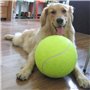 hihey Balles de Jouets pour Chiens Robes de Tennis pour Animaux de Compagnie 24CM Diamètre Chien Jouets à mâcher pour Animaux de