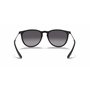 Ray-Ban 0rb4171 Lunettes de Soleil, Matte Black Rubber Dark Ruthenium/Grey, 54 Homme