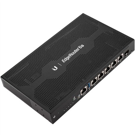 Ubiquiti Networks Edgerouter 6P Connexion Ethernet LAN Noir Routeur avec Fil
