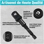 DURATECH Adaptateurs Porte Douille 5 Pièces, Entraînement 1/4", 3/8", 1/2" Socket Adaptateur, Barres d'Extension pour Perceuse V