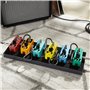 Amazon Basics Auxiliaire Câble Patch Guitare pour Pédales d'Effets, Microphones, Consoles de Mixage, Amplificateurs, Connecteur